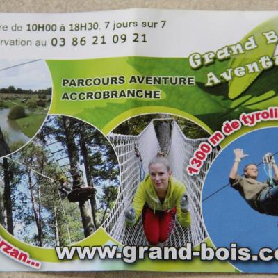 Sortie Accrobranche mai 2016